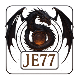 JE77 logo